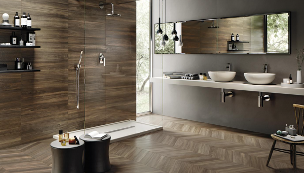 EMIL CERAMICA - SERIE SLEEK WOOD CHEVRON 11x54 4 COLORI (10083) - immagine 4