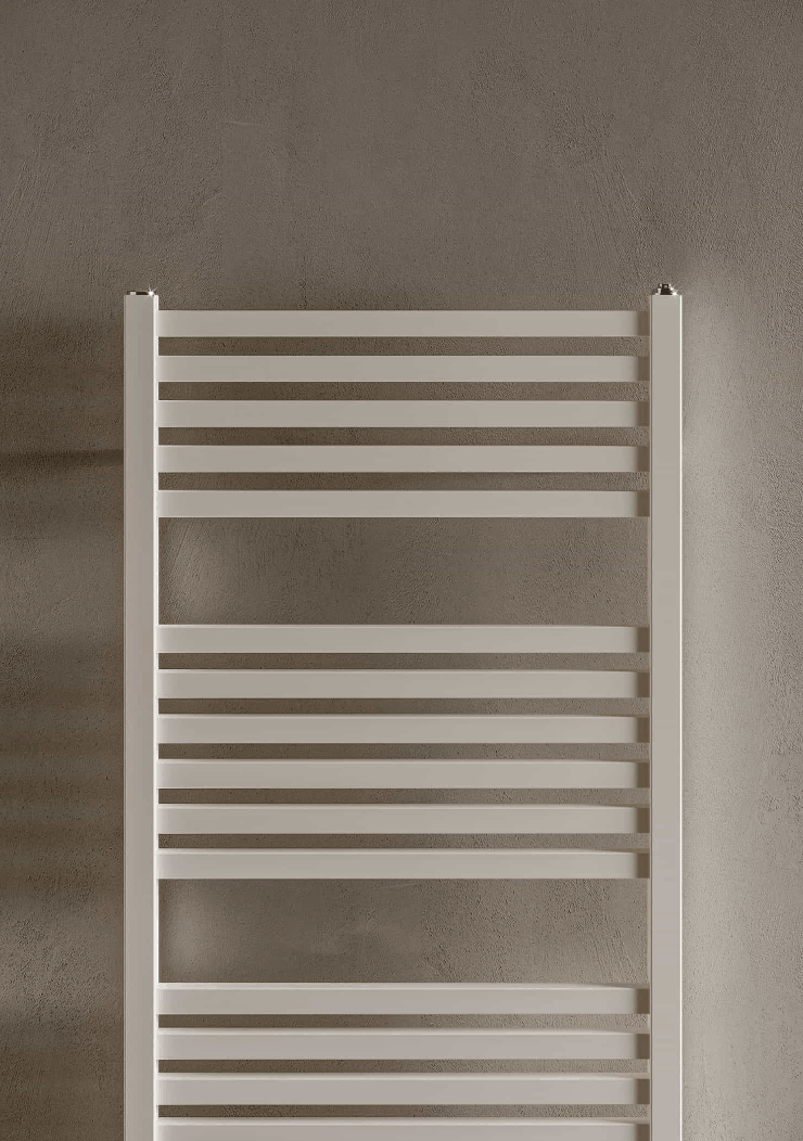 radiatore irsap quadre bianco vista frontale