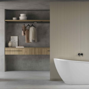 vasca freestanding wavy fiora vista frontale