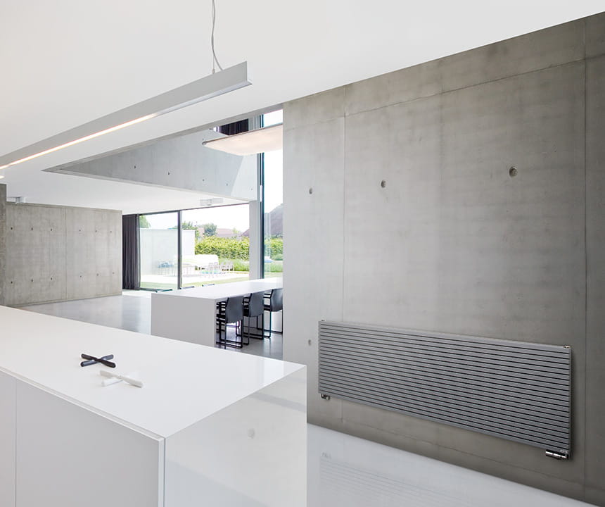 radiatore di design Vasco carre orizzontale